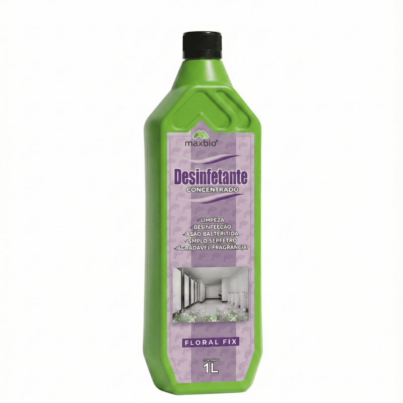 Desinfetante Concentrado 1L Floral  Maxbio