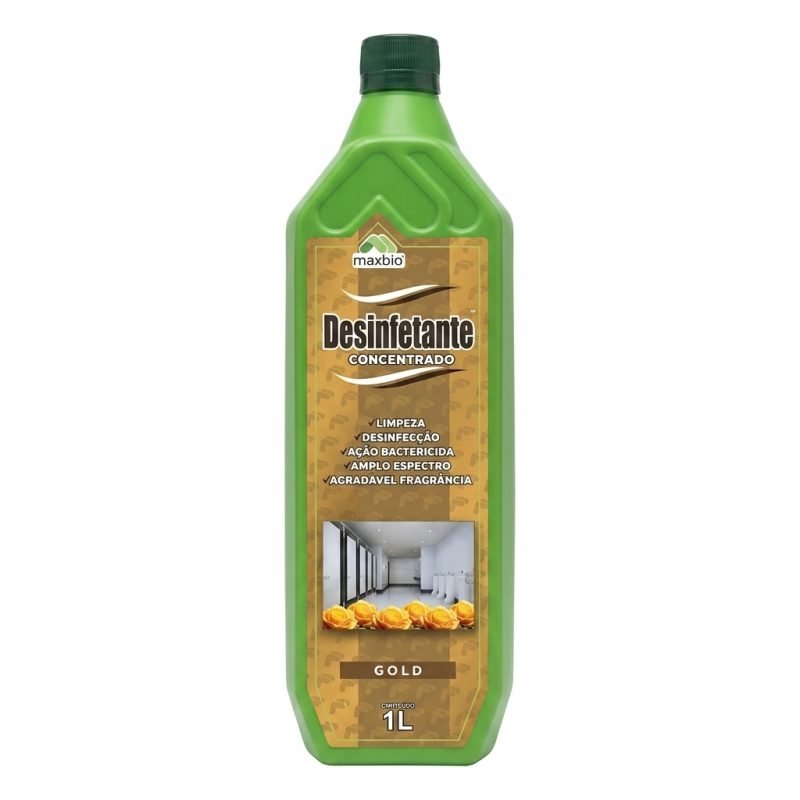 Desinfetante Concentrado 1L Gold Maxbio