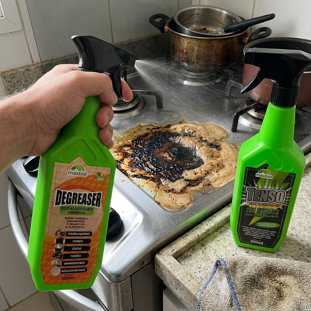 Kit Limpeza Dupla Poderosa - Degreaser e Tenso 500ml Maxbio - Imagem 6