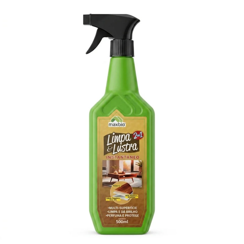 Limpa e Lustra 500ml Maxbio