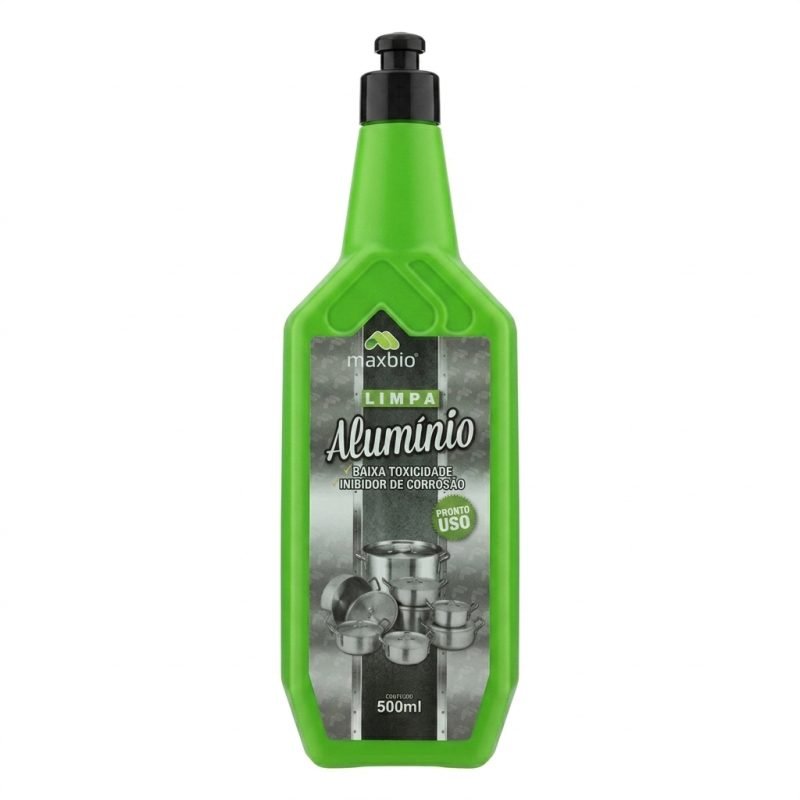 Limpa Alumínio 500ml Maxbio