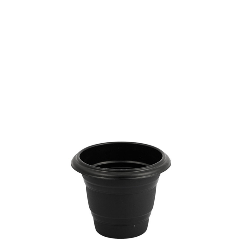 Vaso Redondo Preto n13 600ml Rischioto